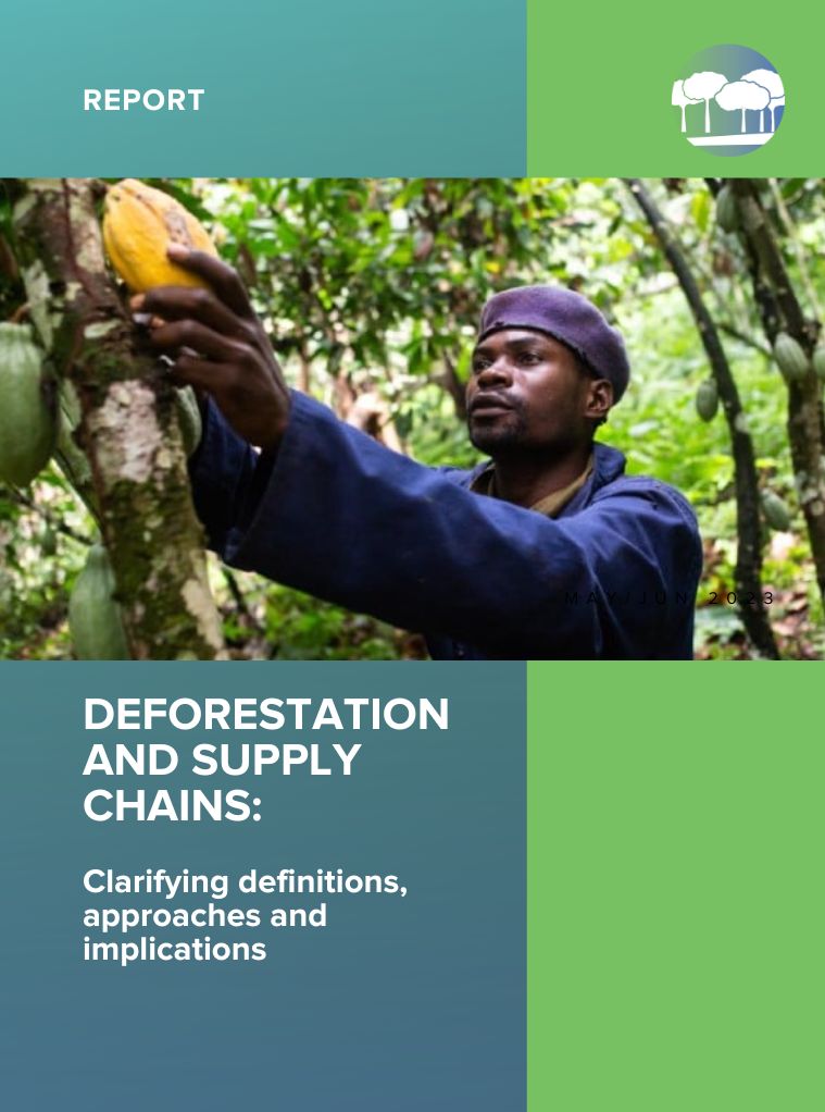 Deforestation and Supply Chains Biology Diagrams